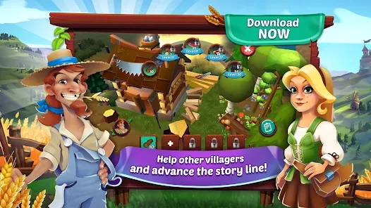 ũİ氲׿ϷأFarmers Conquest Village Talesͼ1: