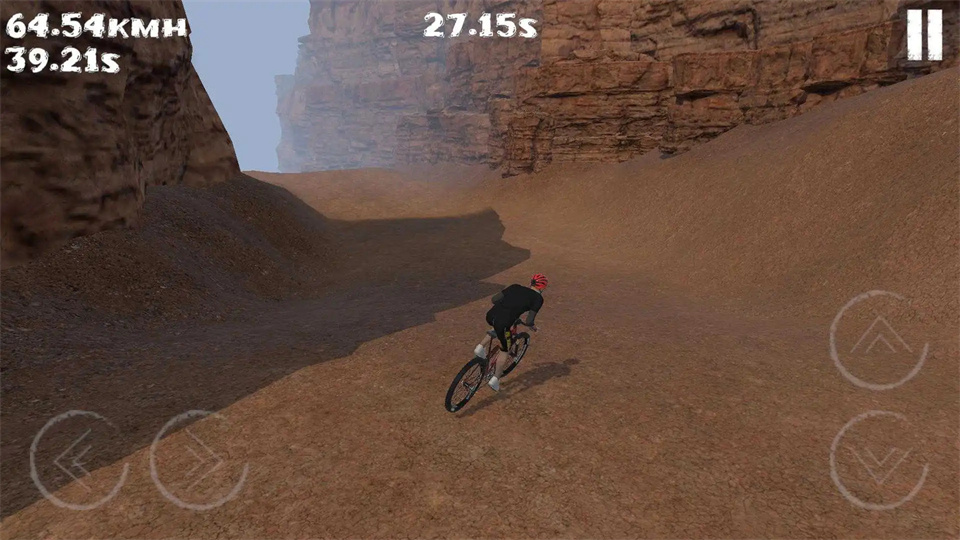纳米体育山地车速降峡谷游戏手机版 v101(图1)