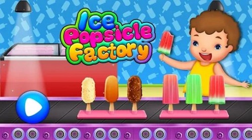 冰棒冰淇淋工厂游戏安卓版（Ice Popsicle Factory）  v1.0.9(图1)