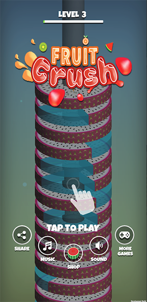 ˮ鰲׿ٷ棨Stack Ball Fruit CrushD3: