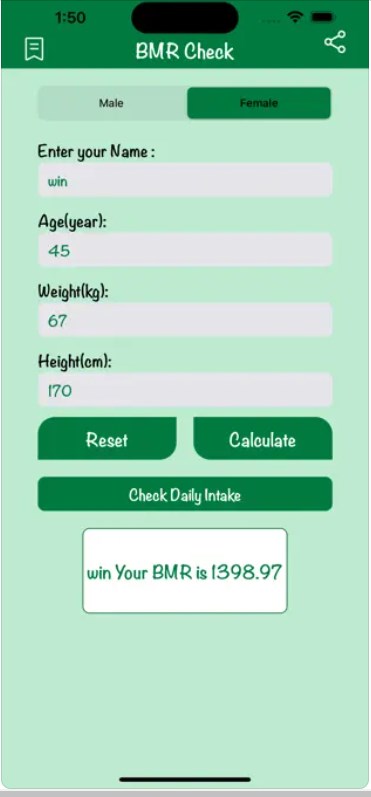 Your BMR Checkٷͼ2: