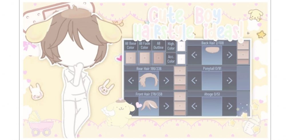 Gacha Hair Styleعٷͼ1: