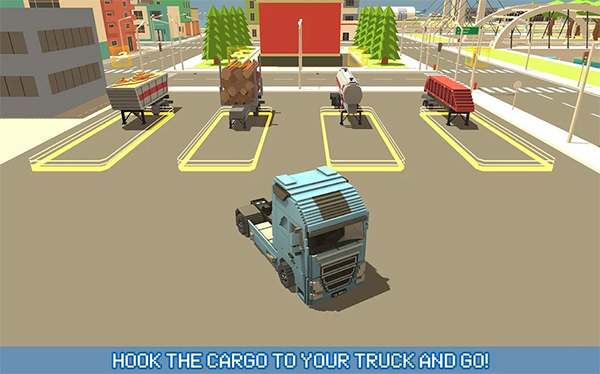 ؿϷֻ棨Blocky Truck Urban Transportͼ1: