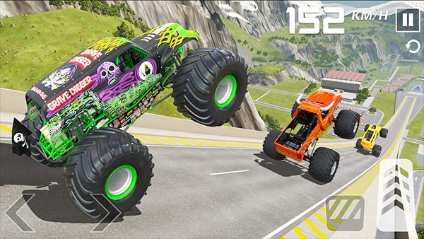 ￨ؼֻ°棨Monster Truck Stunt Car Gameͼ1: