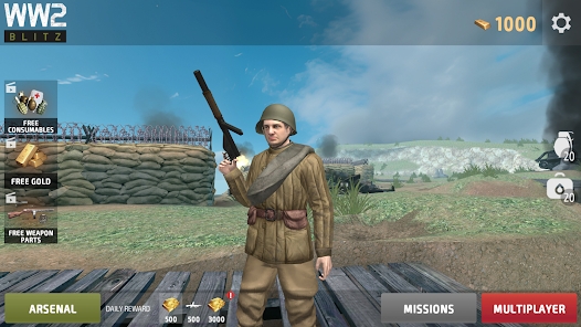 ڶW늑İ氲׿dWorld War 2 BlitzD2: