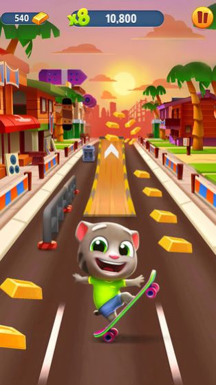 Talking Tom Gold Runapk rexdl֙CdDƬ1