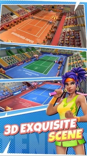 WѲِ3D°ٷdTennis Go World Tour 3DDƬ1