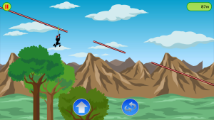 Stickman Jumping gameİͼ3