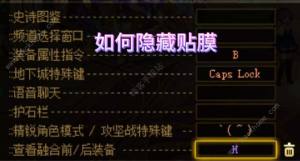 dnf貼膜怎麼隱藏 隱藏貼膜方法圖片1
