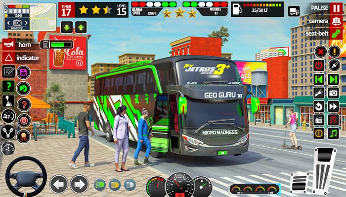 Bus games city bus simulatorֻ°ͼ3: