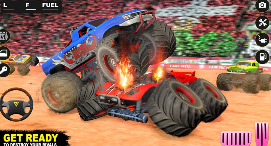Monster Derby Truck Fightingֻͼ1: