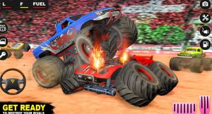 Monster Derby Truck FightingϷͼ1