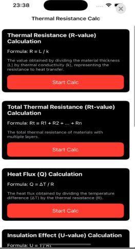 Thermal Resistance Calc appͼ3