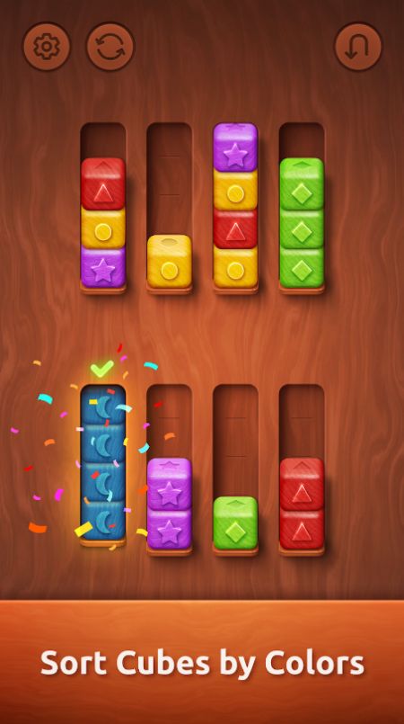 Colorwood Sort Puzzle Game°ͼ2: