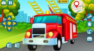 Fire Truck Rescue Gameİͼ1