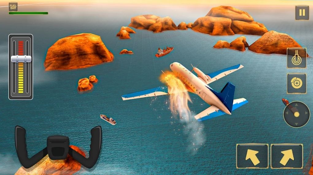 飞机冲击坠毁模拟器游戏最新版图1: