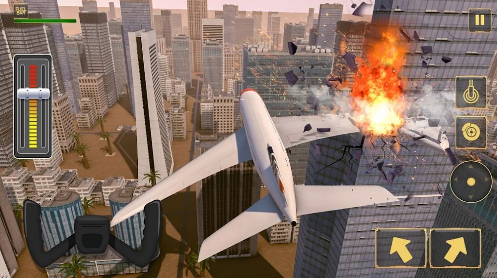 飞机冲击坠毁模拟器游戏最新版图2: