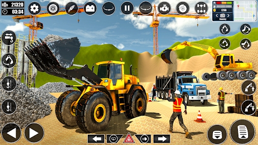 ʩģ׿İأBackhoe Construction SimulatorͼƬ1