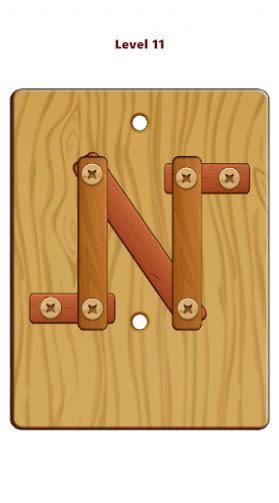 Wood Nuts Bolts Puzzleٷͼ1: