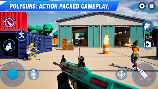 ෢ǹFPS׿ٷأPolyguns Fps Shooterͼ1: