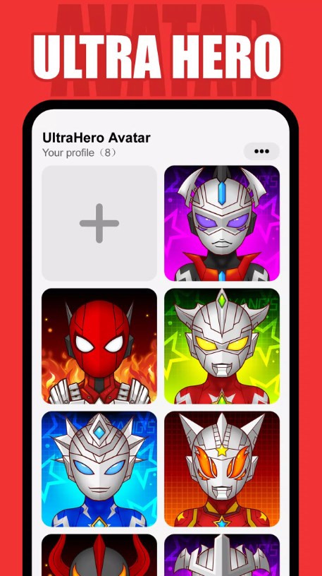 UltraHero Avatar Maker[֙CdDƬ1