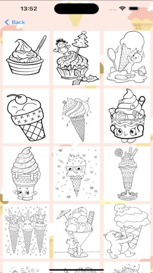 Colorful ice cream appͼ2