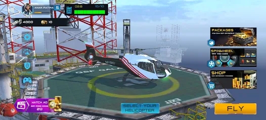 wֱCwģM׿ٷdTake off Helicopter Flight SimD3: