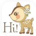 Forest Friends Greetings app