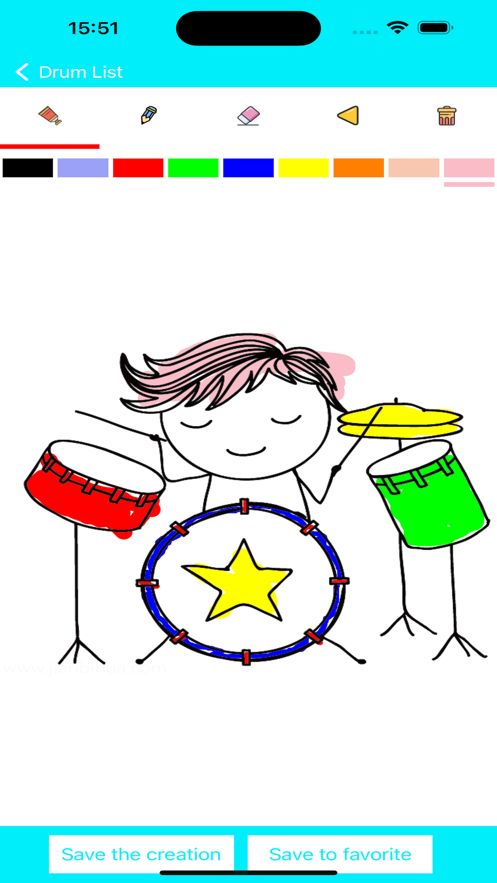 Drum set graffitiܛdOD1: