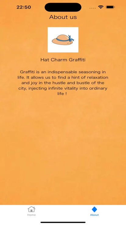 Hat Charm GraffitiܛdMD1: